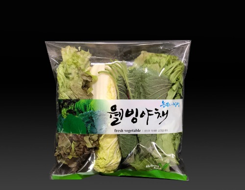 웰빙야채 소 테이프 봉지 (야채소포장 봉지)-5000 매