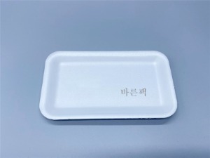 트레이 32호 화이트 스티로폼 사각접시 일회용 떡 반찬포장 야채포장 포장배달 (1600개)