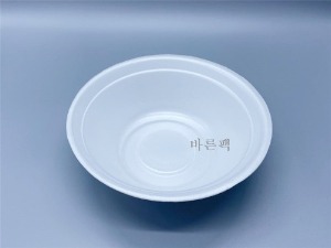 우동 중 코팅 스티로폼 분식포장 배달용기 음식배달 중국요리 덮밥 비빔밥포장(450개)